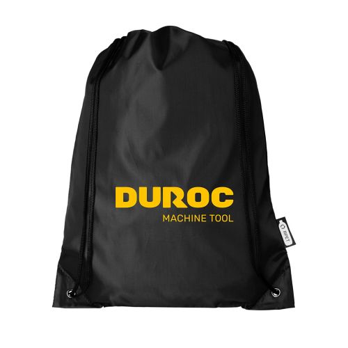 Duroc Oriole RPET drawstring backpack