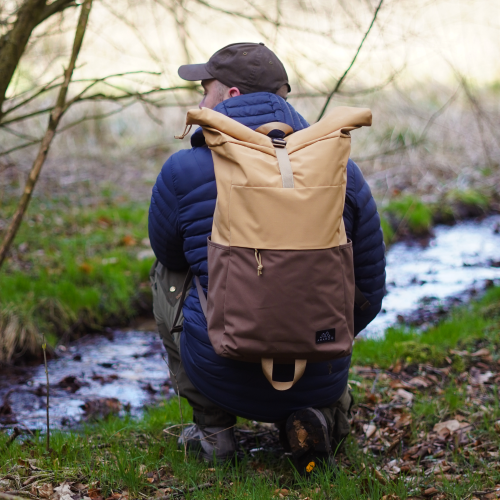 Amaroq Retro Backpack med rulletop